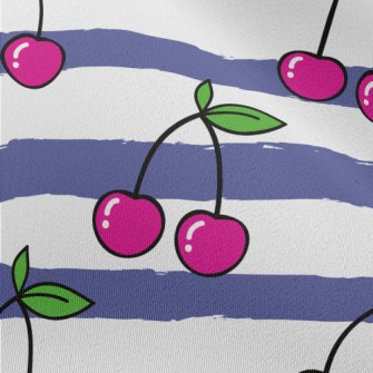 Bright And Delicious Cherries Chiffon