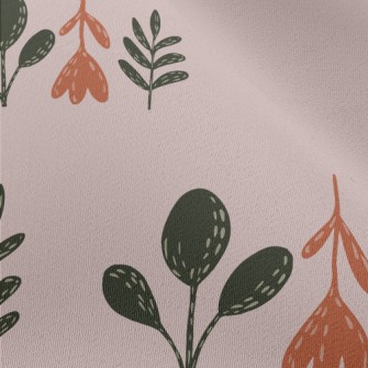Unique Shape Leaves Chiffon