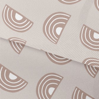 Half-moon Stripes Waterproof Oxford