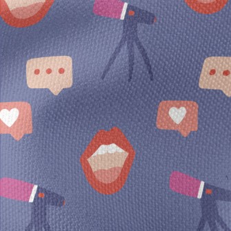 Big Mouth Microphone Waterproof Canvas