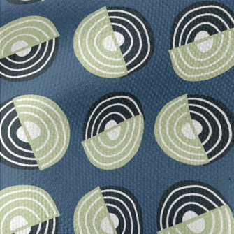 Two-color Swirl Pattern Waterproof Canvas