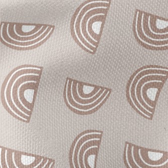 Half-moon Stripes Waterproof Canvas