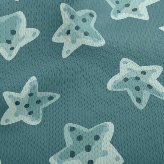 Gradient Stars Athletic Mesh Flat Back