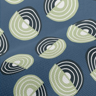 Two-color Swirl Pattern Performance Linen