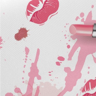 Lipstick Splash Twill