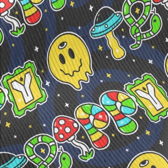 Funny Smiley Text Standard Corduroy