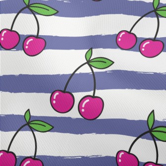 Bright And Delicious Cherries Dobby