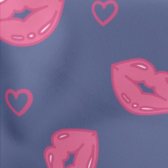 Full Color Lips Stretch Ponte