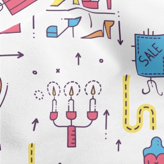 Large Shopping Malls Micro Fleece