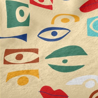 Square Eyes And Mouth Minky