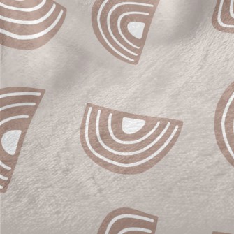 Half-moon Stripes Minky