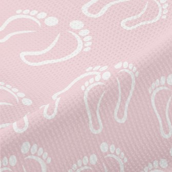 Stepping Feet Piqué