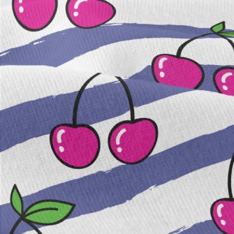 Bright And Delicious Cherries Modern Jersey