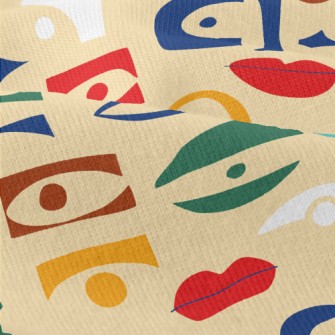 Square Eyes And Mouth Modern Jersey