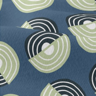 Two-color Swirl Pattern Modern Jersey