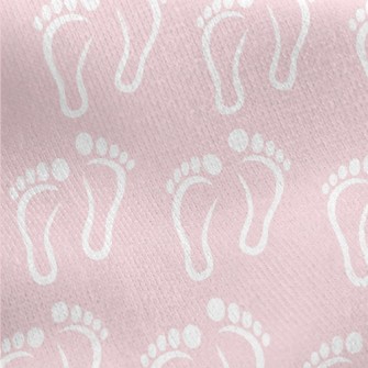Stepping Feet Jersey Backed Fleece
