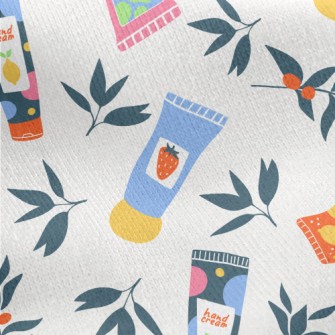 Fruit Scented Hand Cream Jersey Backed Fleece