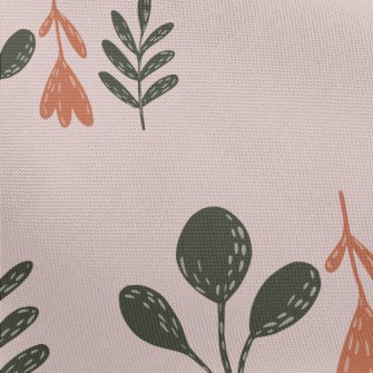 Unique Shape Leaves Pongee