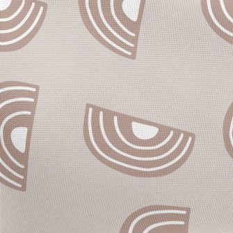 Half-moon Stripes Pongee