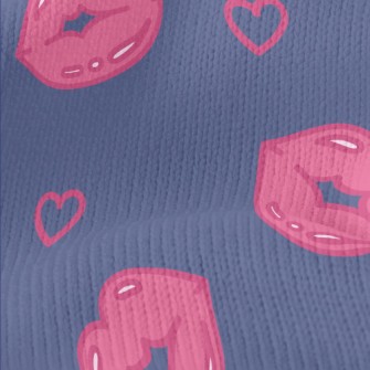 Full Color Lips Stretch Jersey