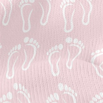 Stepping Feet Stretch Jersey