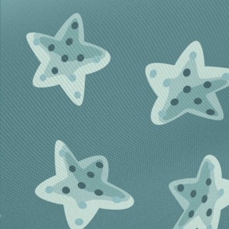 Gradient Stars Midweight Cotton Poplin