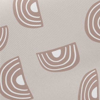 Half-moon Stripes Midweight Cotton Poplin