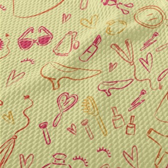 Girls Bag Cosmetics Birdseye Piqué