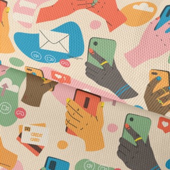 Mobile Social Chat Waterproof Oxford