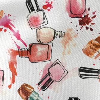 Watercolor Nail Polish Waterproof Canvas