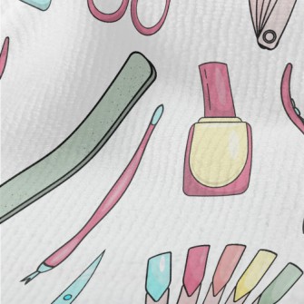 Colorful Nail Color Card Terry