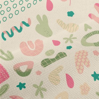 Artistic Flowers And Plants Performance Linen