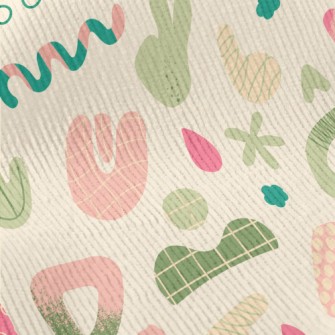 Artistic Flowers And Plants Standard Corduroy