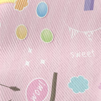 Fashionable Sweet Cosmetics Standard Corduroy