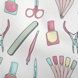 Colorful Nail Color Card Dobby