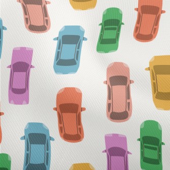 Colorful Cars In The Queue Dobby