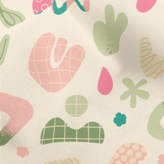 Artistic Flowers And Plants Micro Fleece