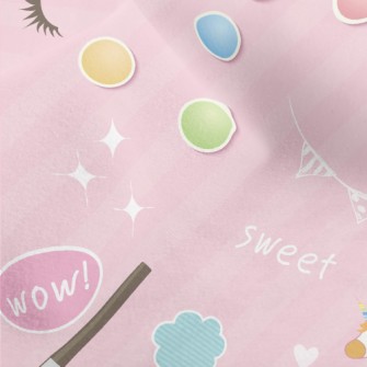 Fashionable Sweet Cosmetics Micro Fleece