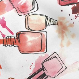 Watercolor Nail Polish Micro Fleece