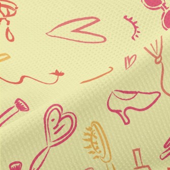 Girls Bag Cosmetics Piqué