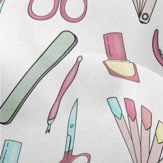 Colorful Nail Color Card Lightweight Performance Linen