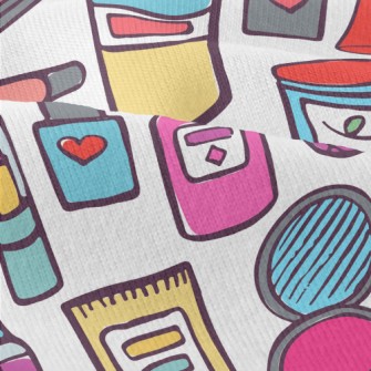 Hand Drawn Cartoon Cosmetics Modern Jersey