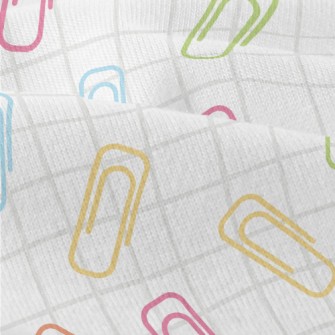 Colorful Paper Clips Modern Jersey