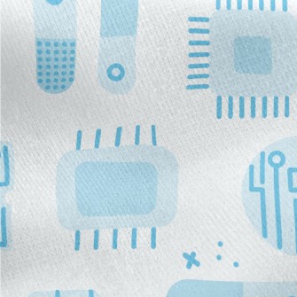 Motherboard CPU Jersey Backed Fleece