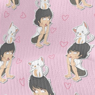 Love Cat Lady Stretch Jersey