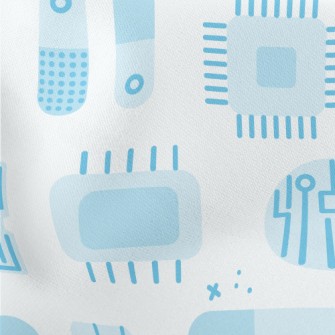 Motherboard CPU Lightweight Cotton Poplin