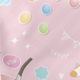Fashionable Sweet Cosmetics Lightweight Cotton Poplin
