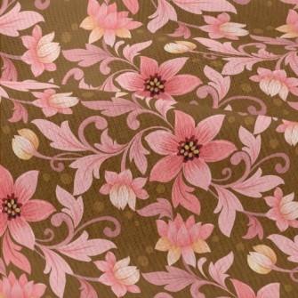 Pink Flowers Modern Jersey