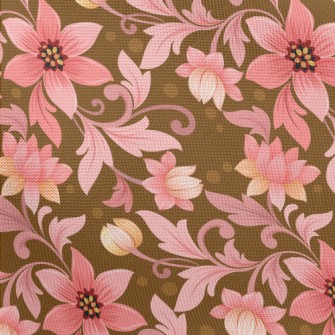 Beautiful Flower Pongee