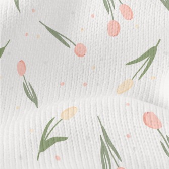 Pastel Tulip Stretch Jersey